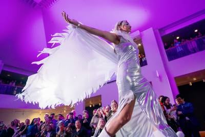 Alaska Native designs take flight at fashion show