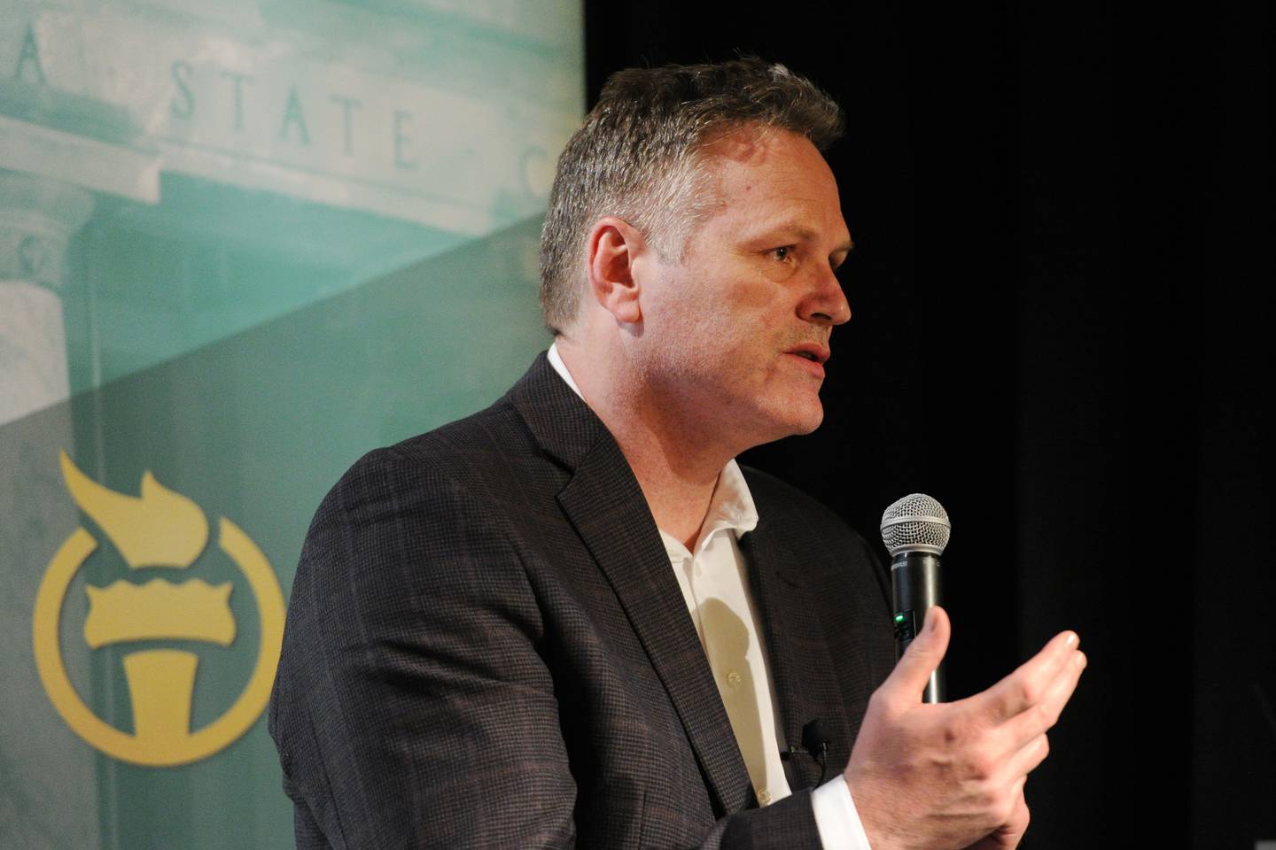 Gov. Mike Dunleavy budget roadshow Americans for Prosperity 