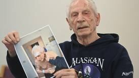 A young man went on a violent spree in an Anchorage complex for seniors. An 88-year-old fought him off.