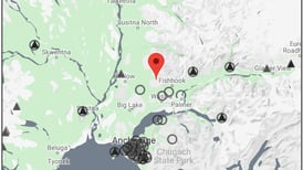Magnitude 3.7 aftershock rumbles through Talkeetna Mountains