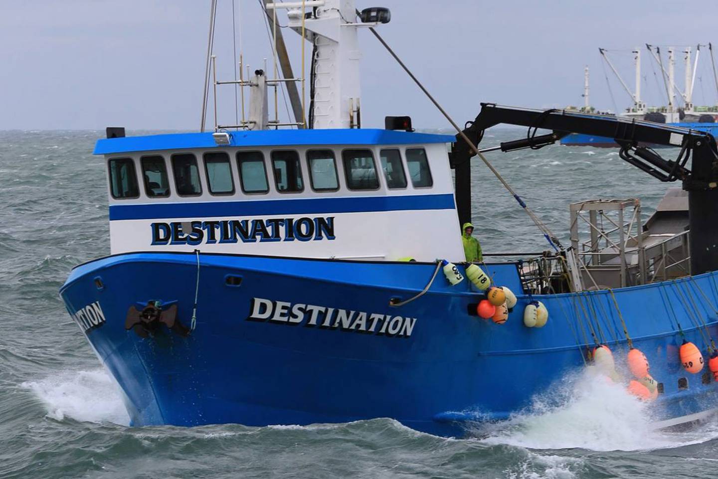 Fishing vessel Destination missing in Bering Sea