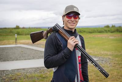 Chugiak’s Ramsey Bodeen is a rising star in the world of trapshooting with Olympic aspirations