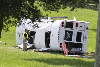 Driver of pickup that hit farmworker bus in Florida, killing 8, charged with DUI manslaughter