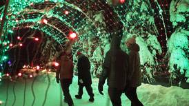 Alaska Botanical Garden holiday walk lights up the woods in East Anchorage