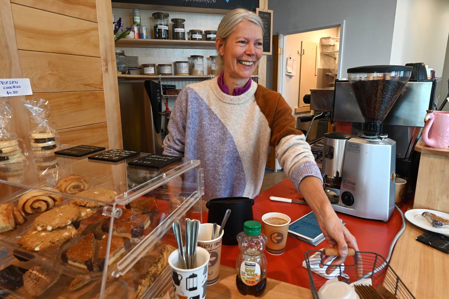 Kaffee Klatsch owner Birgit Hagedorn