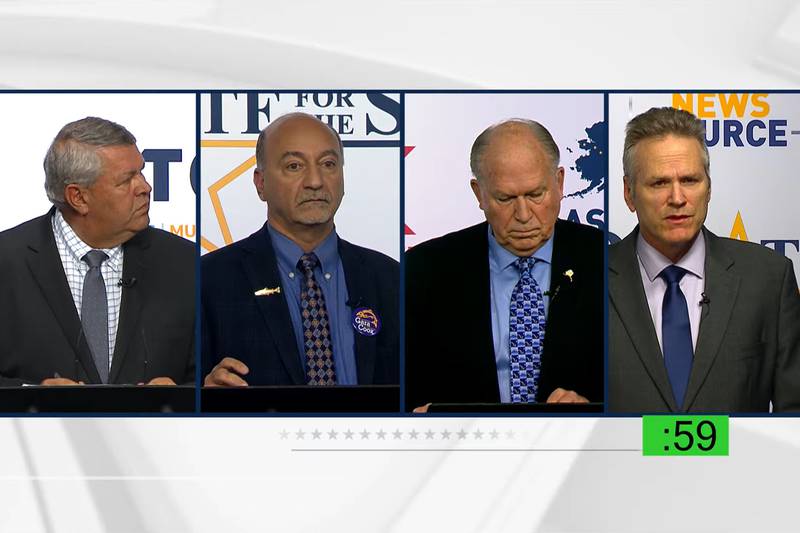 Alaska candidates for governor in the Debate for the State