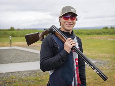 Chugiak’s Ramsey Bodeen is a rising star in the world of trapshooting with Olympic aspirations