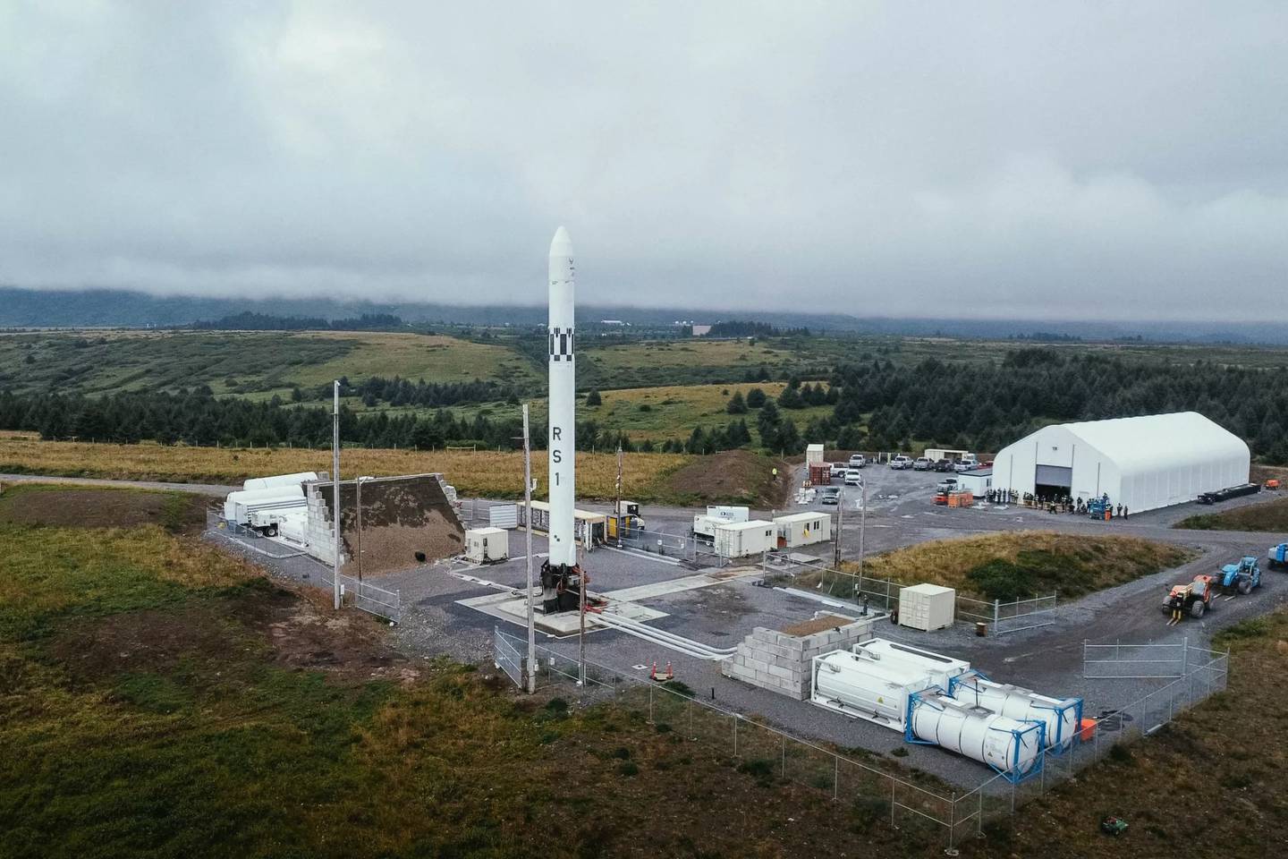 ABL Space System's RS1 rocket in Kodiak