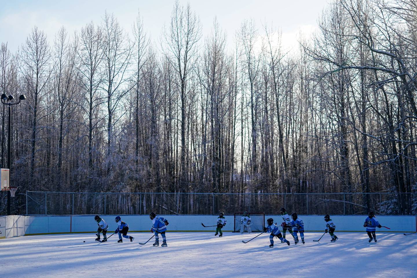 Tikishla Park, hockey, hockey rink, outdoor hockey