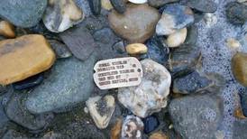 WWII dog tag found on Nome beach returned to soldier's family 70 years later