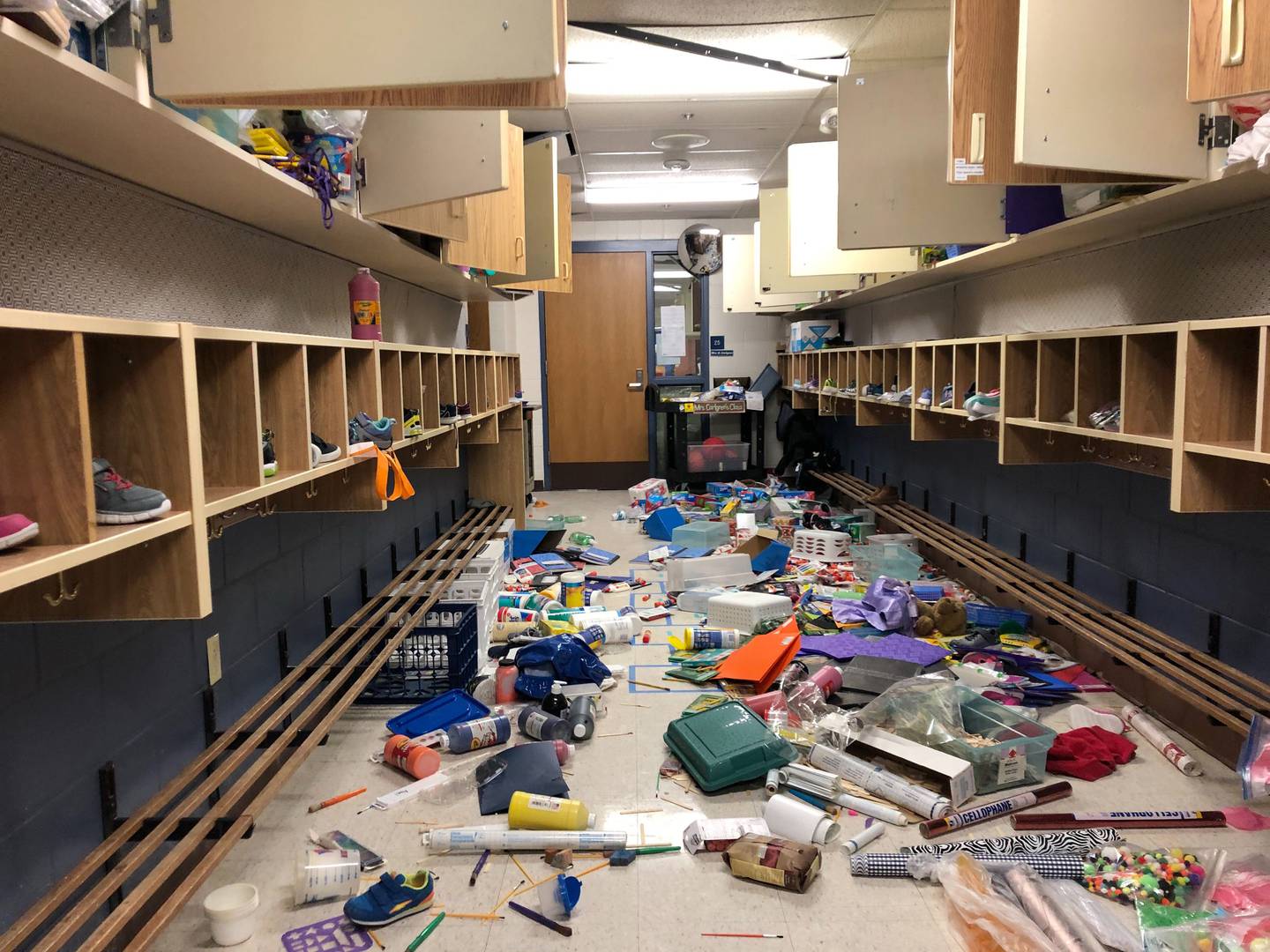 Eagle River Elementary School Earthquake