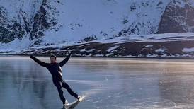 Watch: Alaskan Keegan Messing shows off his Olympic figure skating moves at Rabbit Lake