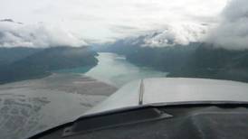 Flying to Wasilla via Lake Clark Pass