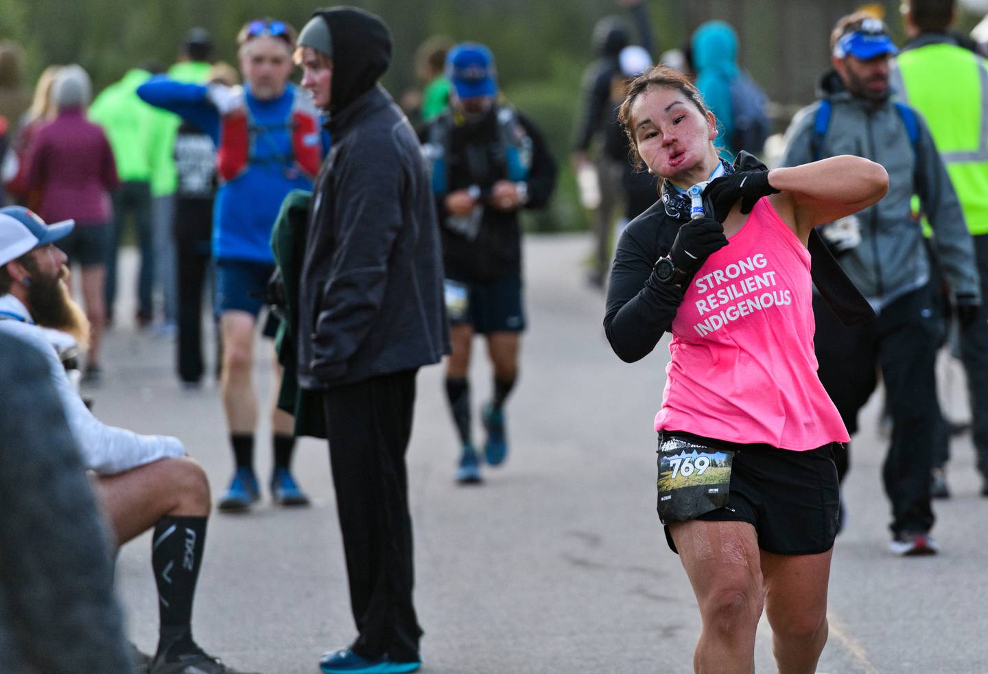 Carol Seppilu, ultramarathon, suicide survivor