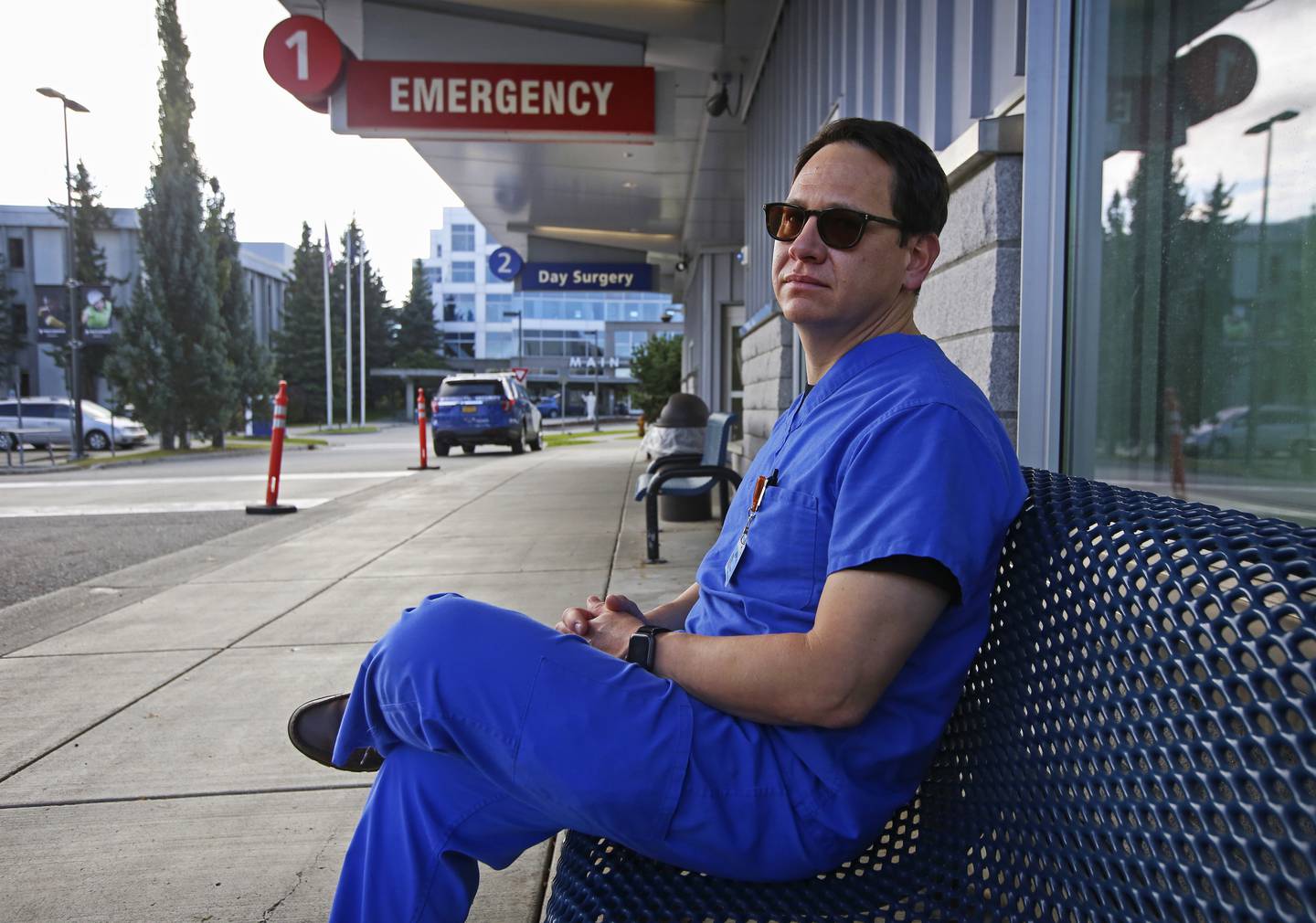 COVID-19, pandemic, doctor, Julian Rojas, Providence Alaska Medical Center, september