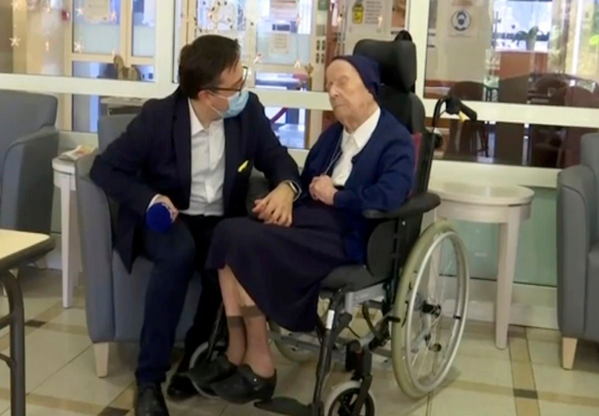 A French nun survived the Spanish flu and the two world wars.  Now she defeated COVID-19 days before she turned 117.