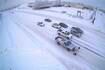 Several more inches of snow forecast for Anchorage, making for slick roadways