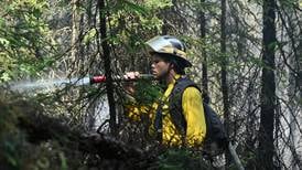 Anchorage fire crews bring small wildfire in Chester Creek area under control