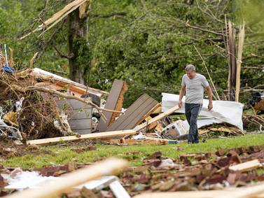 Storm-battered South hit with a new wave of severe weather