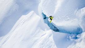 'Most insane ski line ever' pierces vertical chasm in Alaska's Tordrillo Mountains
