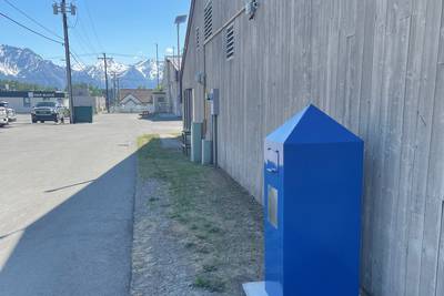 A simple solution for a complex problem: Palmer installs Alaska’s first publicly funded used-needle box 
