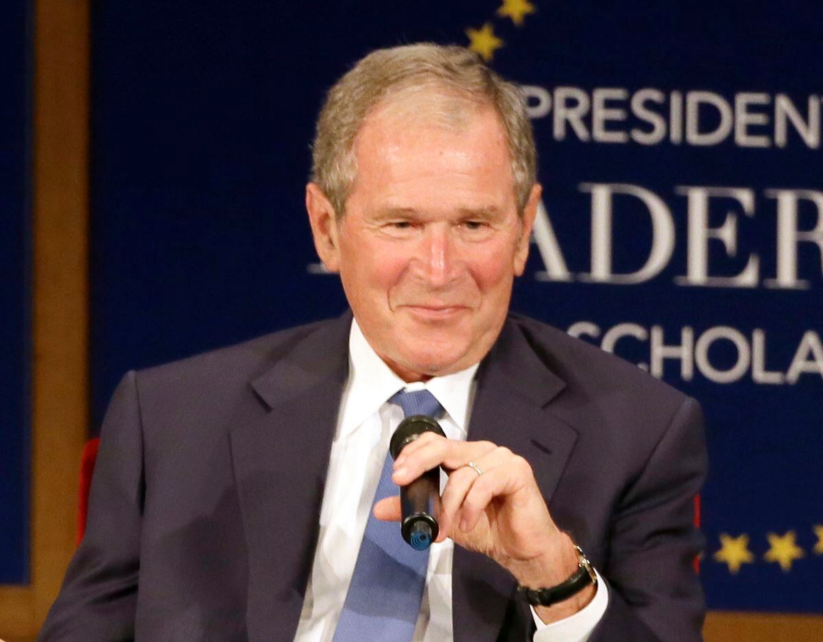 George W. Bush félicite Joe Biden (Message de félicitation d'un poids lourd du parti républicain qui n'a rien d'anodin) JC7ORMZW7VCOZAYQJJ6HR5IS6Y