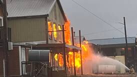Whipped by storm winds, a fire destroyed a popular Nome restaurant