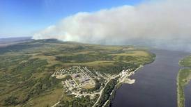 Tundra fire slows, but still aiming at Southwest Alaska villages