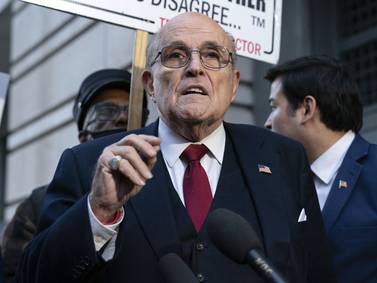 Rudy Giuliani pleads not guilty to felony charges in Arizona election interference case