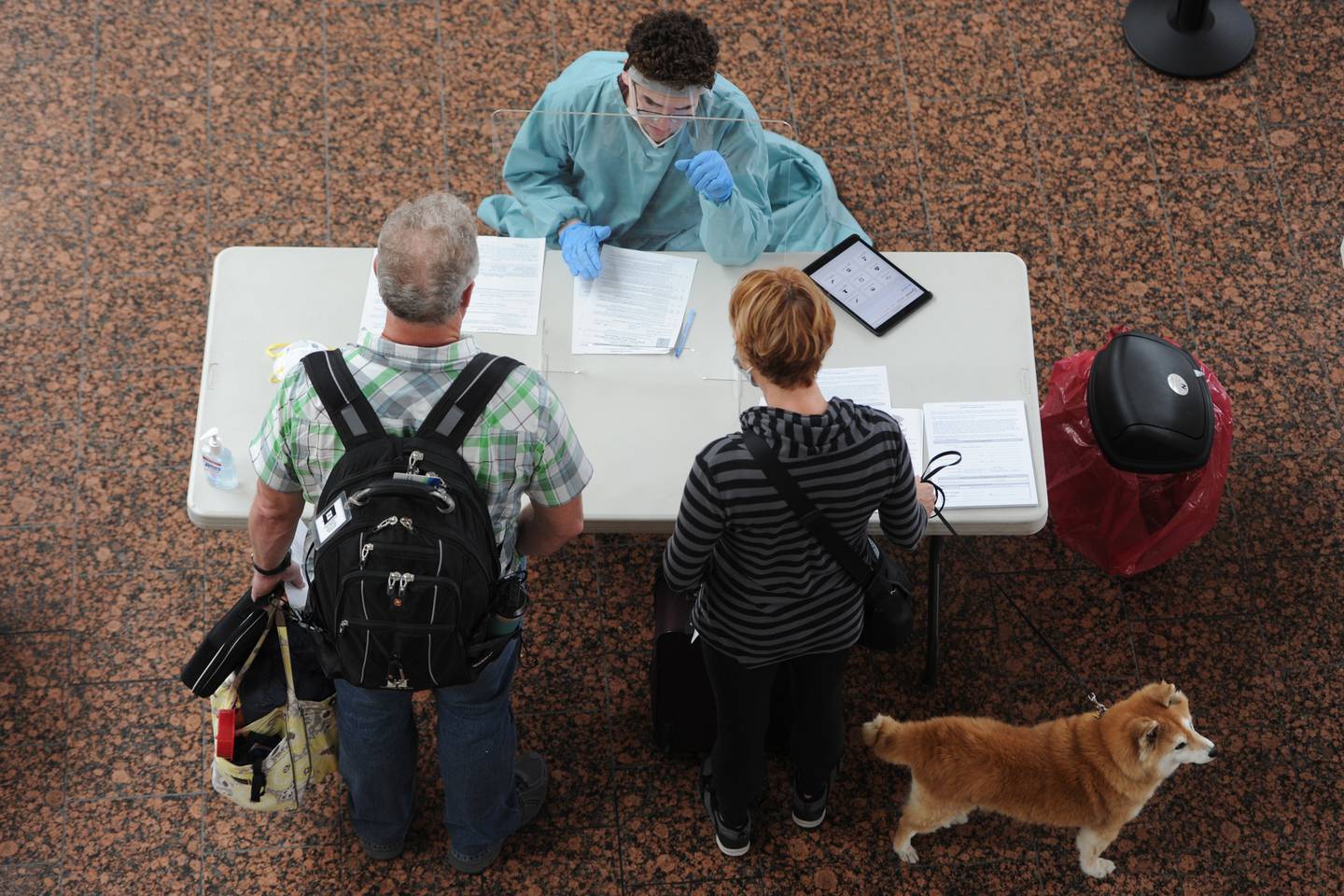 Coronavirus, COVID-19, Pandemic, Ted Stevens Anchorage International Airport