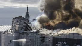 Fire destroys Copenhagen’s Old Stock Exchange dating to 1600