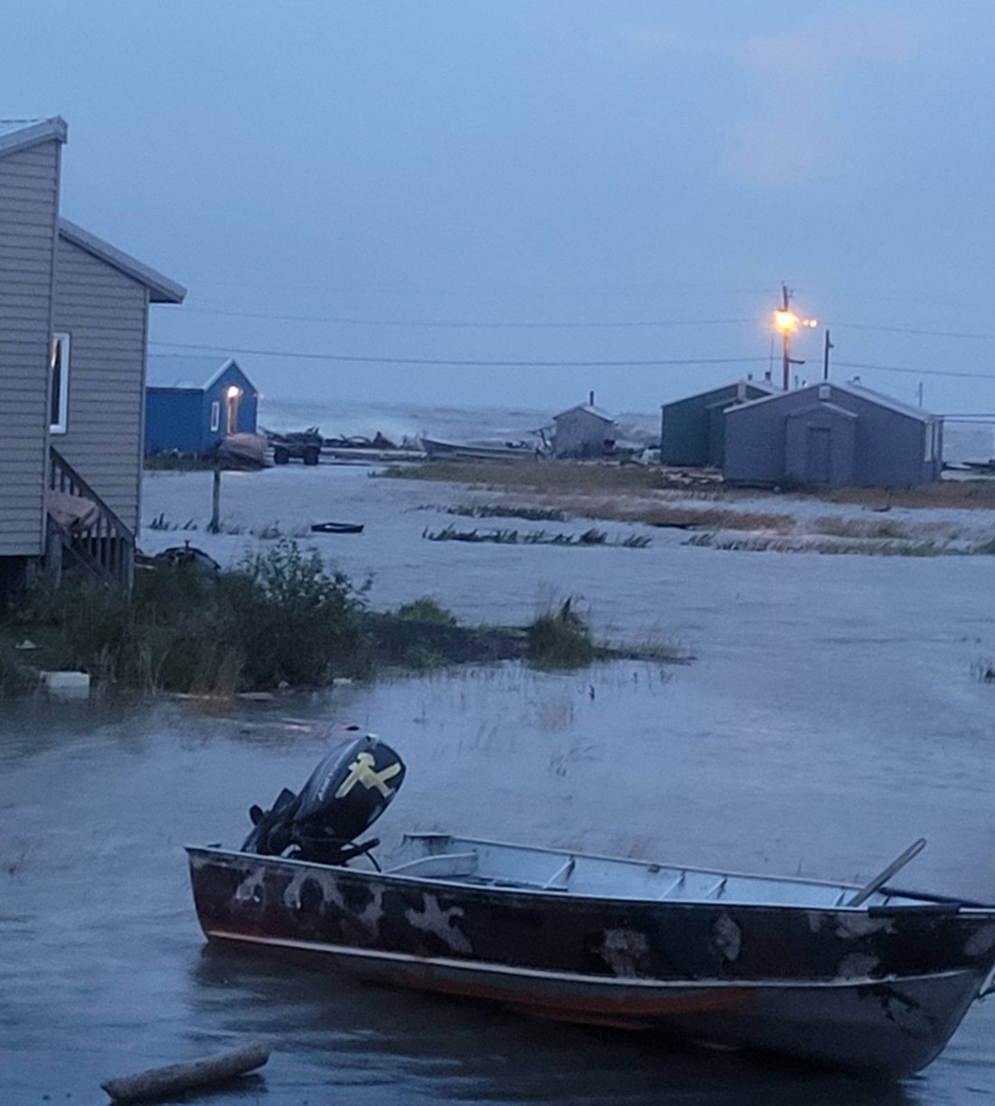 Stebbins flood flooding Western Alaska storm