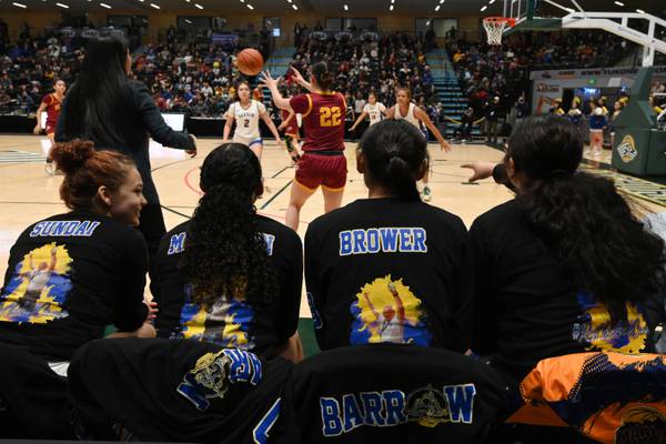 Barrow girls basketball team takes second at state and honors late coach with strong game