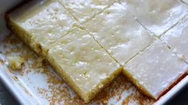 A farewell and an almond-ricotta sheet cake to end all sheet cakes