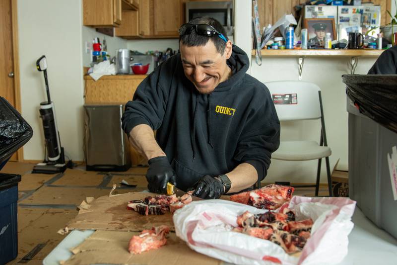 For one Utqiaġvik family, spring bowhead whaling marks an important milestone