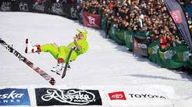 Skiers and snowboarders make waves during Alyeska’s Slush Cup