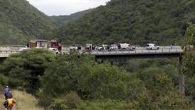 Bus plunges off a bridge in South Africa, killing 45 people. An 8-year-old is the only survivor.