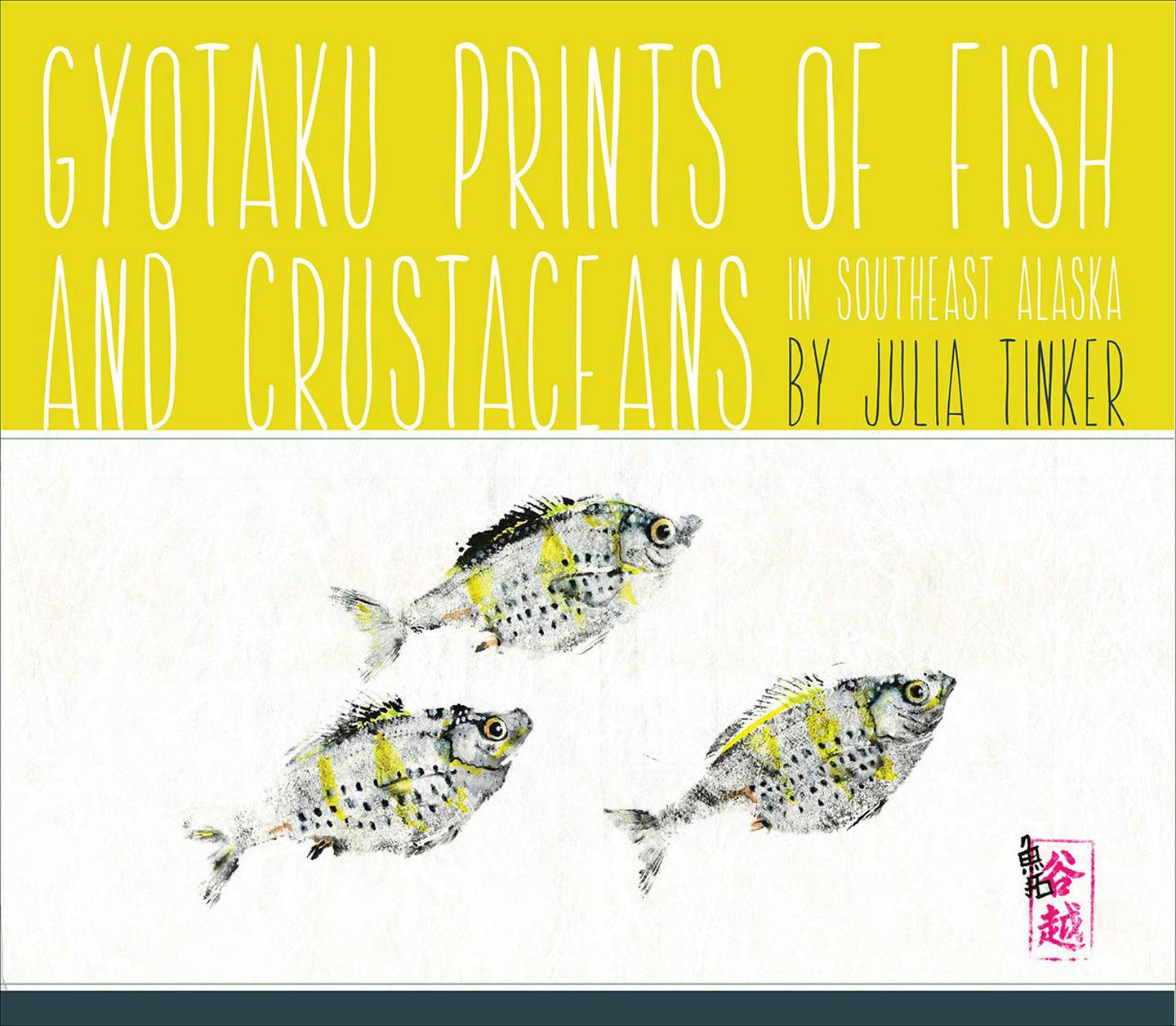 Gyotaku Prints of Fish and Crustaceans in Southeast Alaska