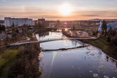In winter or summer, Fairbanks is a town of splendid extremes