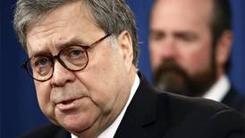 Barr under fire for news conference that protected Trump and often featured one of his favorite terms 