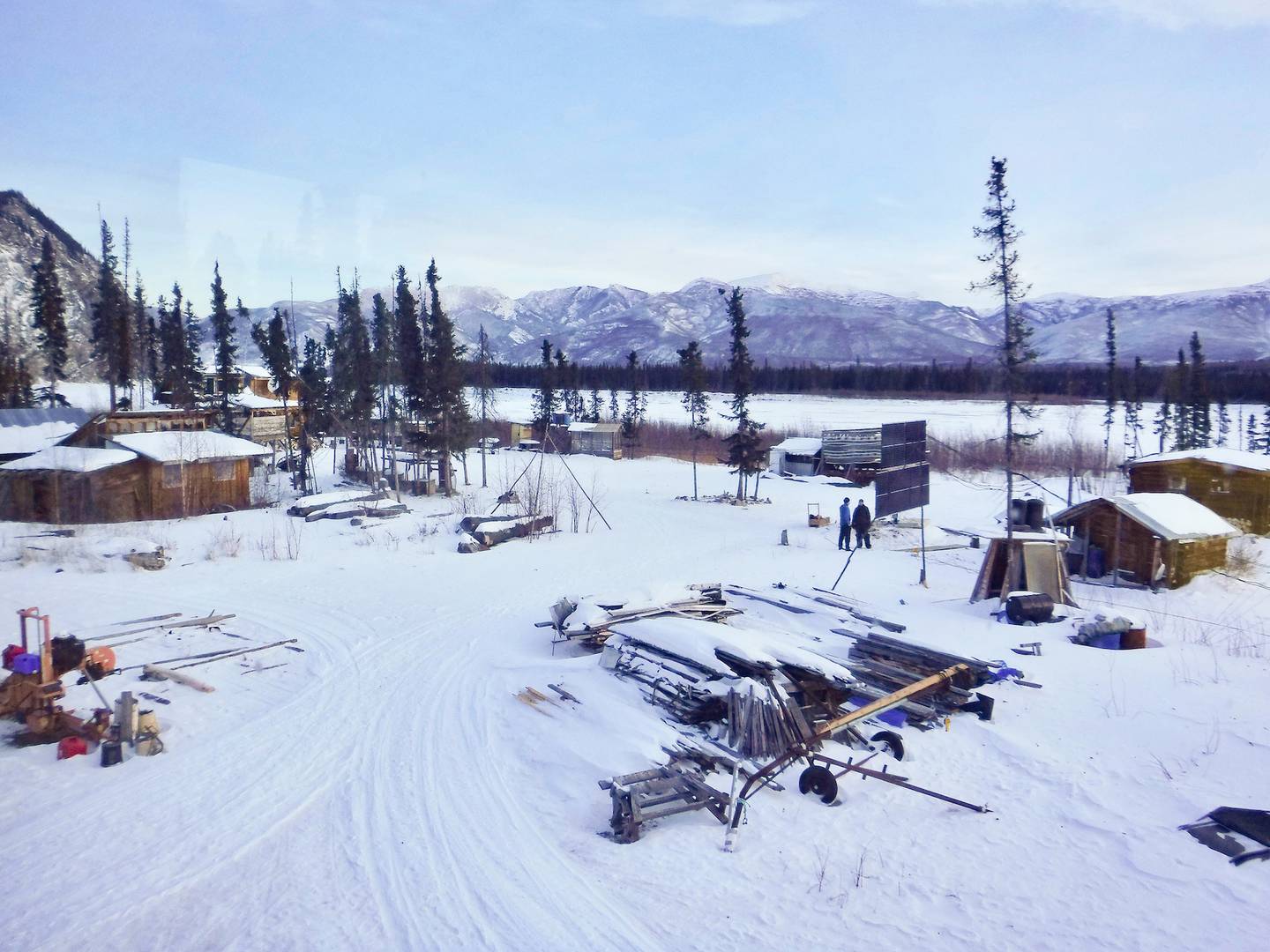 Andy Bassich’s property near Eagle, Alaska