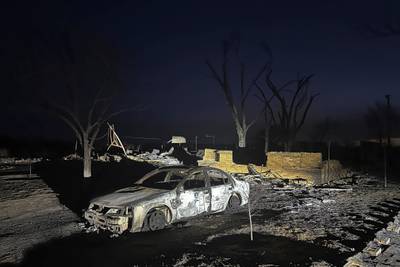 Wildfire in Texas Panhandle grows to largest in state history