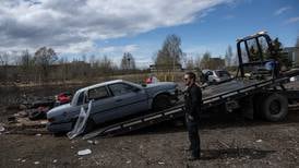 Vehicles towed as Midtown Anchorage homeless camp clearing continues