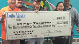 Anchorage man wins largest-ever Lotto Alaska jackpot at $3.5 million