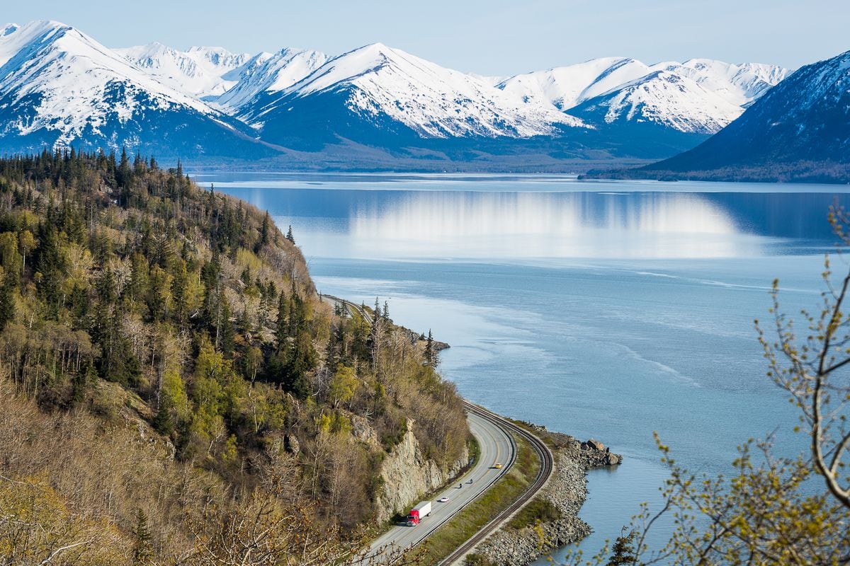 alaska road trip from anchorage