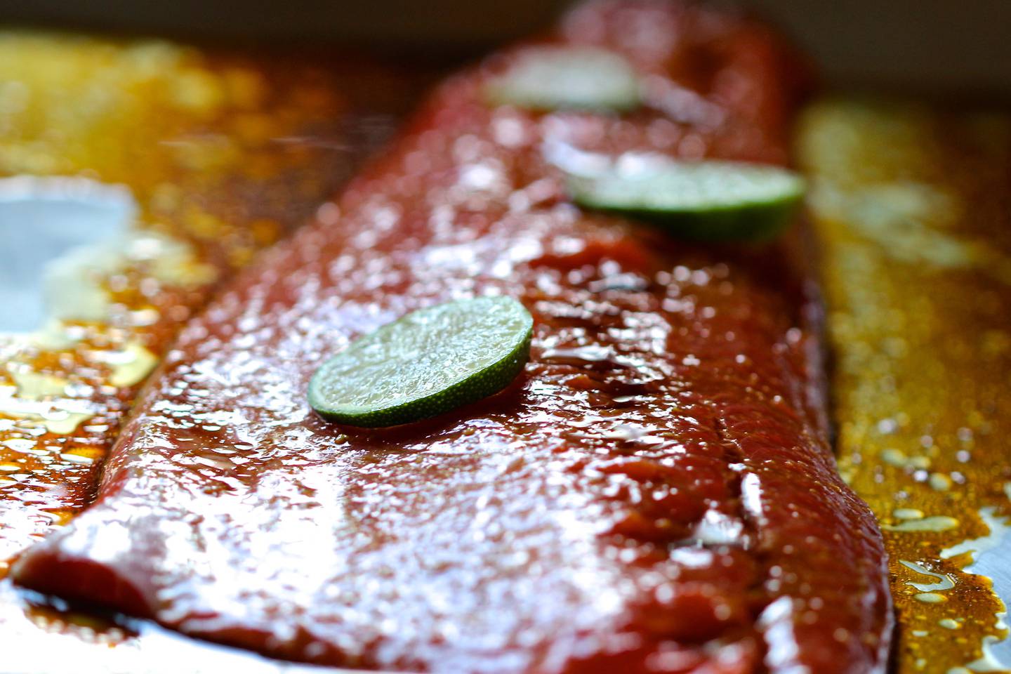 soy and browned butter salmon