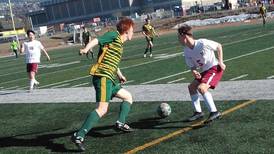 Service and Dimond play to a stalemate in the rematch of the 2021 state boys soccer title game