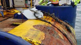 Subsea fiber repairs are underway off Arctic Alaska, but when services will be restored is unknown