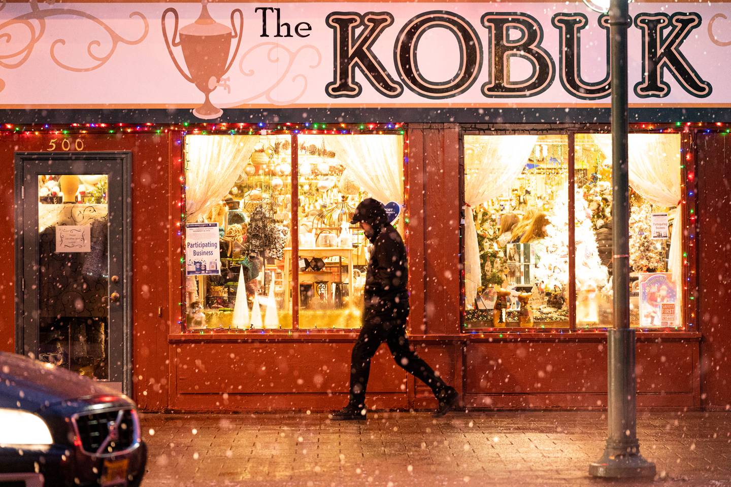 holiday, holidays, kobuk, snow, snowing, the kobuk, weather