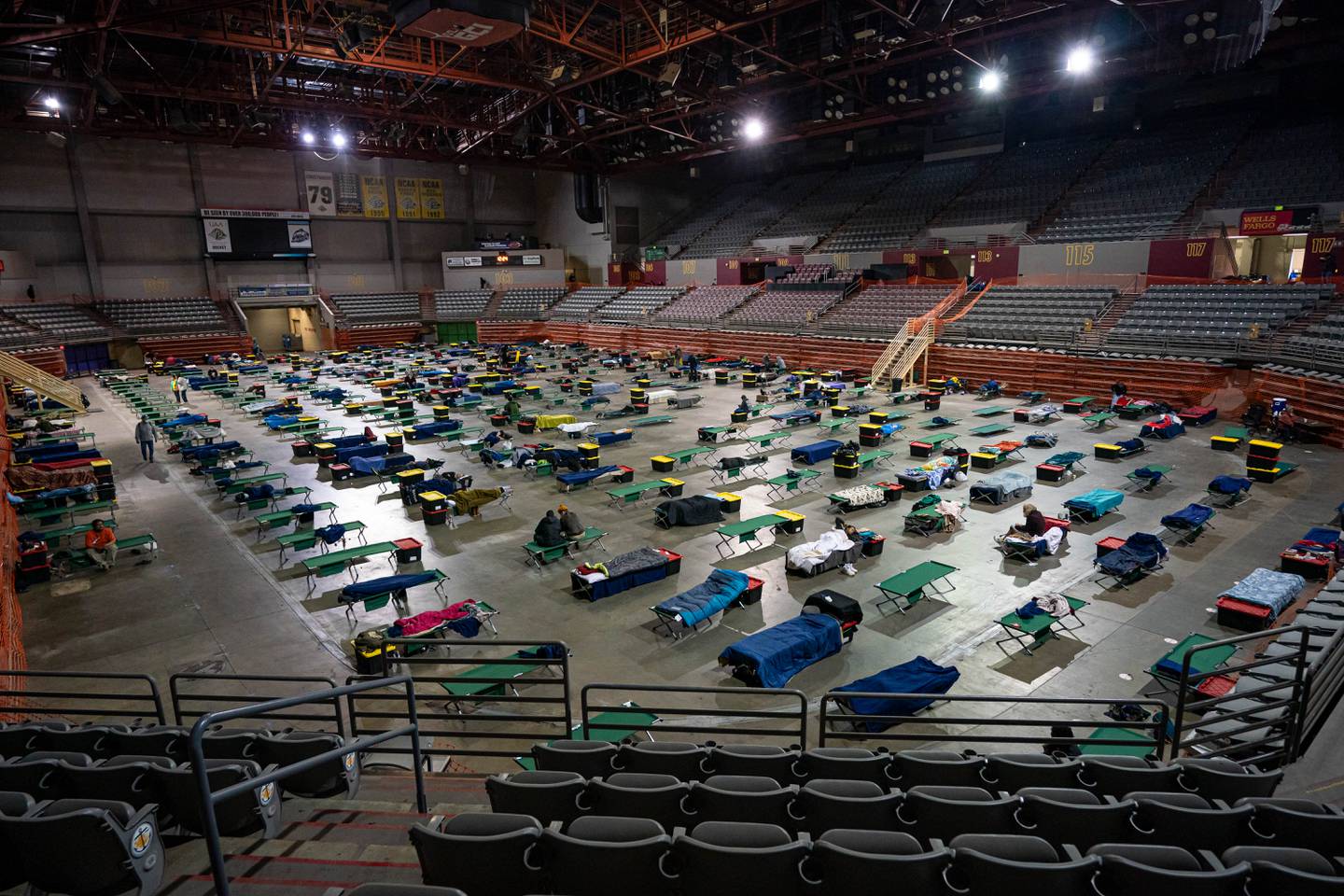 Sullivan Arena, homeless, homeless shelter, homelessness